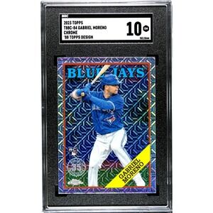 2023 Topps 88 Chrome Mojo Refractor T88C-84 (RC) Gabriel Moreno SGC 10 GEM